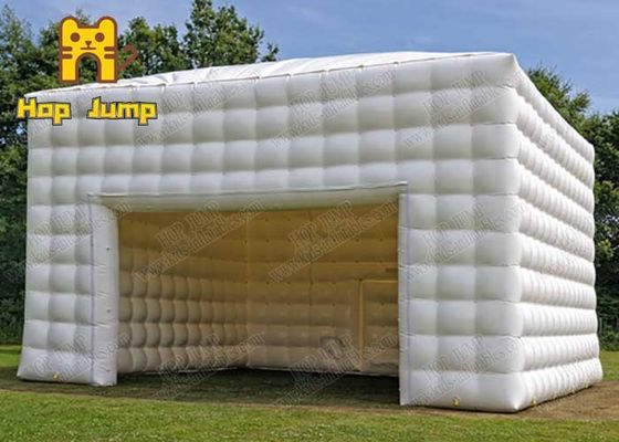Large Lawn Cube Inflatable Car Tent Fire Retardant CE ASTM