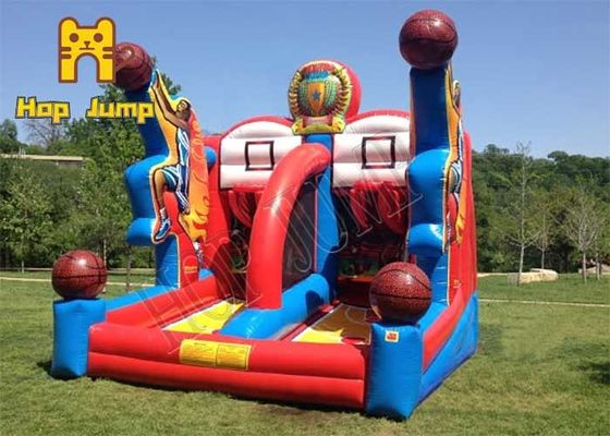 Interactive Game Basketball Inflatable Sport Game For Kids Outdoor