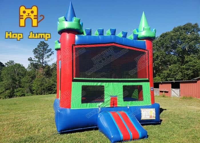 0.55mm PVC Custom-Made Jumping Inflatable Bounce House Outdoor Indoor For Kids