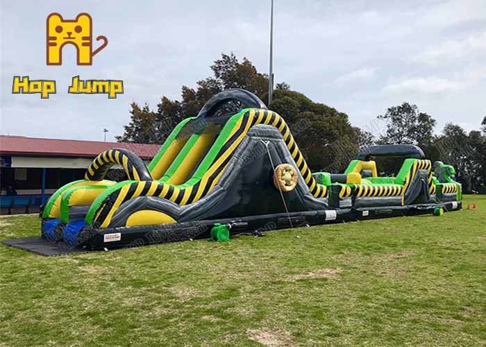 Children Commercial Inflatable Obstacle Course For Amusement Park OEM ODM