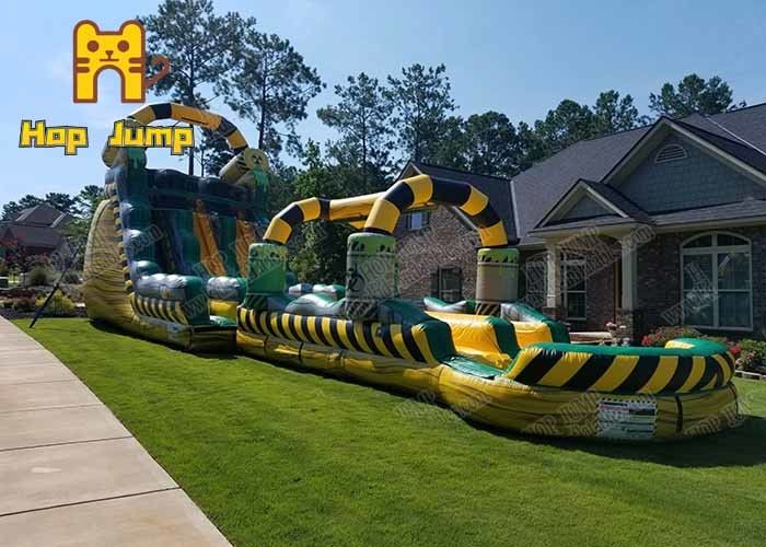 0.55mm PVC Inflatable Obstacle Course For Adults Rental Outdoor