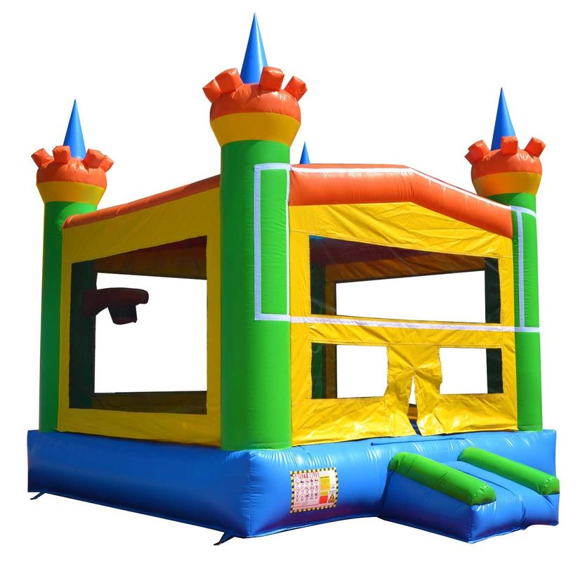 Moonwalk  inflatable PVC jumping  bouncer  playing house for toddlers