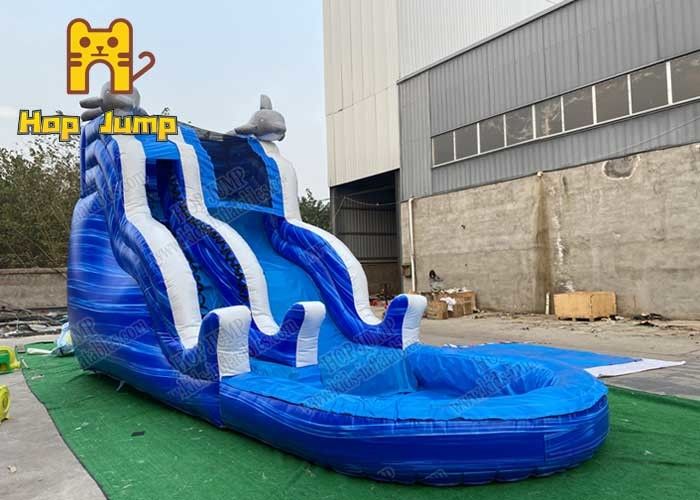 Single Slide Inflatable Water Slide Kids Adults Inflatable Slide With Pool