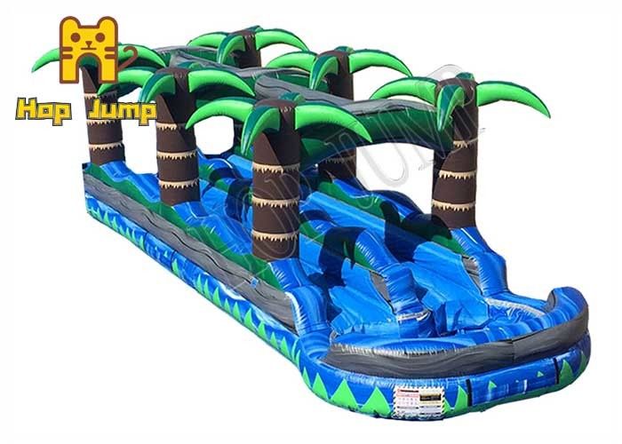 Carnival Inflatable Moonwalk Water Slide Rentals 8M 10M Digital Printing