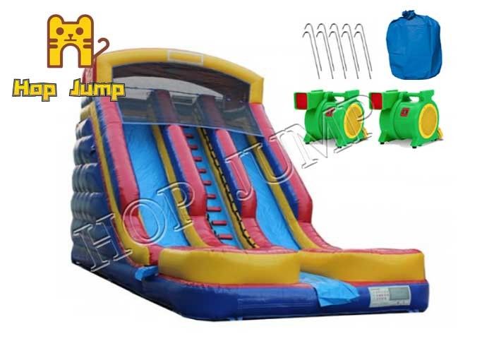 Fun City Children's Inflatable Dry Slide 9*5M Outdoor Blow Up Slide