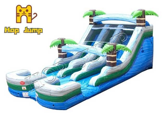 Kids Inflatables Outdoor Inflatable Water Park Slide Adult Size Inflatable Water Slide