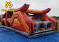 Commercial Polyvinyl Chloride Giant Water Obstacle Course 4 Line Sewed