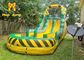 OEM ODM Residential Inflatable Water Slides City Bounce Jumpers 4mx8m
