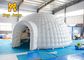 White Plato PVC Inflatable Event Tent Blow Up Igloo Dome For Rental