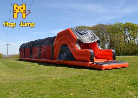 PVC Tarpaulin Large Obstacle Course Inflatable Ninja Warrior Course