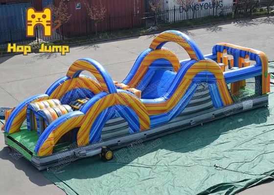 Large Jumping Castle Indoor Playground 40 Ft Obstacle Course Inflatable