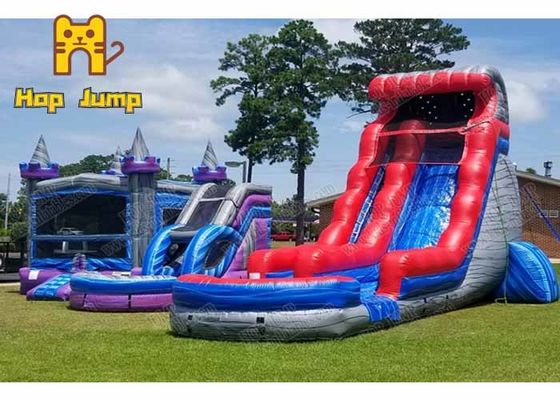 Best Quality Pvc Adult Size Inflatable Water Slide hop jump