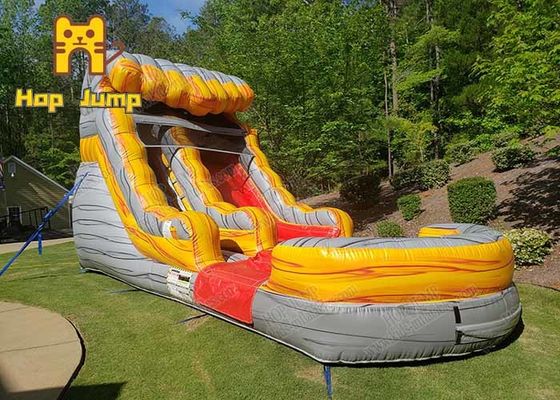 Inflatable Water Park Floating Inflatable Water Slide With Pool Pit For Children Adults