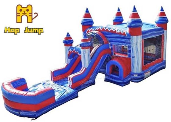 Kids Castle Combo Bounce House For Outdoor Party EN14960
