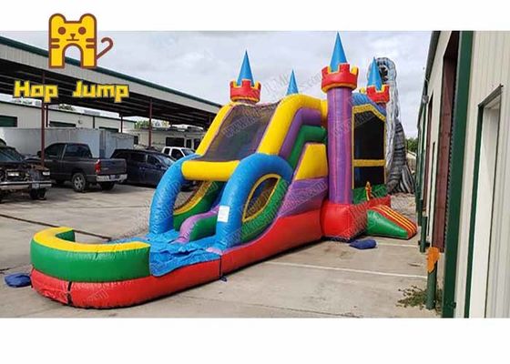 Playground 14x14 Inflatable Bouncer Combo Fun City Jumping Balloon Bouncer