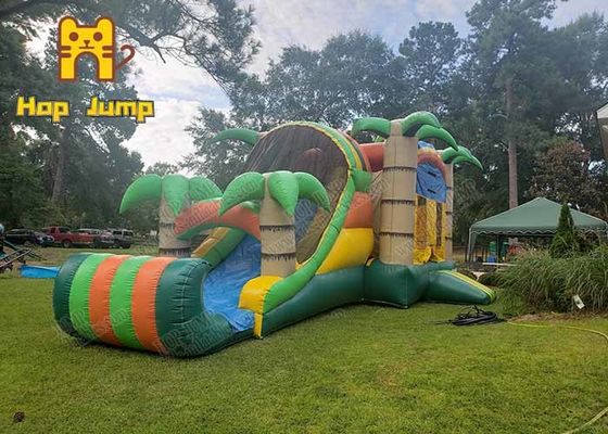 Indoor Outdoor Inflatable Bouncer Combo Game Inflatable Slide Castle