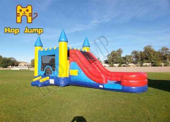 Commercial 0.55mm PVC Kids Inflatable Bouncer Combo For Family