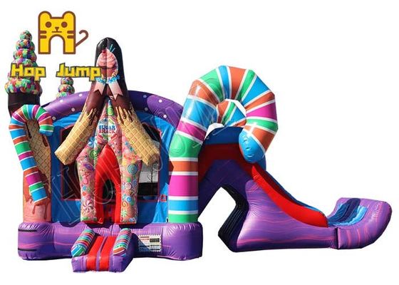 Kids Inflatable Bounce House Top 0.55mm Pvc