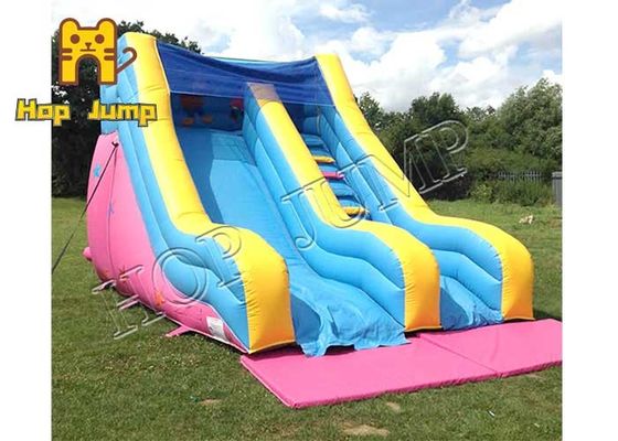 EN14960 Inflatable Dry Slide Anti UV Backyard Jumping Castle