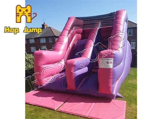 Double Stitched Inflatable Dry Slide Jumping Castle For Home EN71