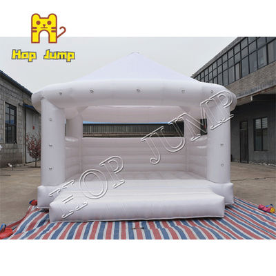 15ft  0.55mm PVC Gazebo White Bounce House Inflatable Castle Wedding