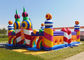 Children Adults Polyvinyl Chloride bouncy castle theme park quadruple stitching