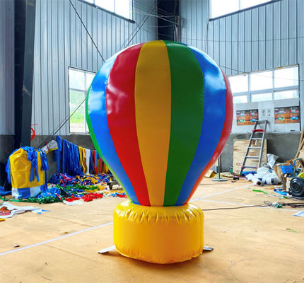 Rainbow Outdoor Balloons Advertising Inflatables Ground Customized Logo