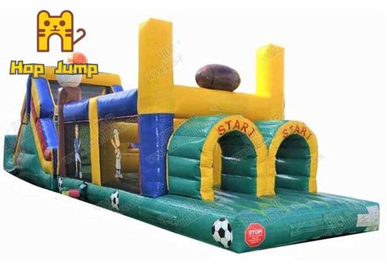 Interesting 100 Ft Inflatable Obstacle Course Party Rentals Waterproof