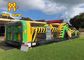 Interesting 100 Ft Inflatable Obstacle Course Party Rentals Waterproof