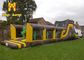 Swimming Pool 40 Ft Obstacle Course Inflatable 4 Line Sewed