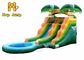 0.45mm PVC Commercial Bounce House With Slide EN14960 CE Easy Folding
