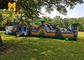 5 In 1 Moonwalk Inflatable Bouncer Combo Obstacle Slide Wet And Dry