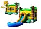 PVC 4 In 1 Combo Bounce House UV Resistant Inflatable Bouncer Slide