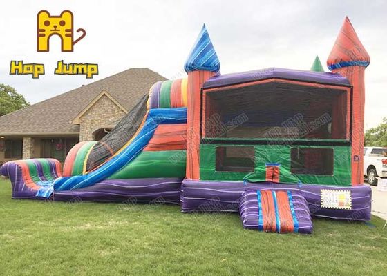 7 In 1 Inflatable Bouncer Combo For Children Indoor Outdoor 4.5x8