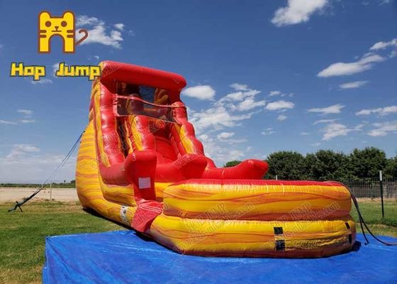 10m Inflatable Water Slide Adult Size Jumping Bouncy Inflatable Slide For Summer Water Game