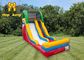 Rainbow Color Inflatable Water Slide Commercial Use For Children Adults