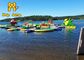 Commercial Fitness Blow Up Water Park Inflatables 7 In 1 Triple Stitched