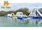 Sports Game Obstacle Course Inflatable Water Park On Lake Sea