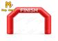 Outdoor Sports Advertising Inflatables 5*10m Blow Up Finish Line
