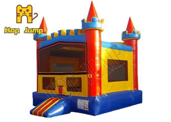 0.55mm PVC Tarp Inflatable Bounce Castle 2000N/50mm High Tensile Strength