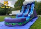 Marble Colorful Inflatable Water Slide Fire Retardant 4 Stitching