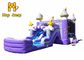 Kids Commercial PVC Inflatable Bouncer Combo With Water Slides