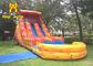 Floating Game Water Park Inflatable Slide 0.55mm PVC Waterslide Jumper