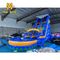 18ft Commercial Water Inflatable Slide Bounce With Pool Marble For Teenagers