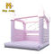 PVC Pink Wedding Inflatable Bounce House 0.55mm 13ft Castle UV Resistant