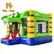 Colorful Kids Inflatables Bouncers Castle House 4 Stitching Mini Bounce Crocodile Design